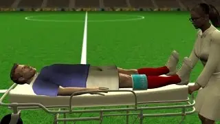 Les blessures des joueurs : le genou