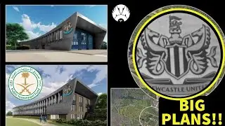 New Club Crest AND New Training Ground Updates For Newcastle United!!