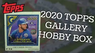 Открываем эксклюзивную галерею товаров для хобби Topps Gallery 2020 в Walmart