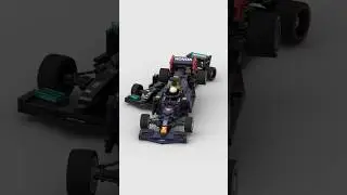 When f1 rivals collide! Can you identify all these incidents? #legof1 #ferrari #redbull #mercedesf1