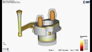 Iron Casting | Mould Filling & Solidification Simulation