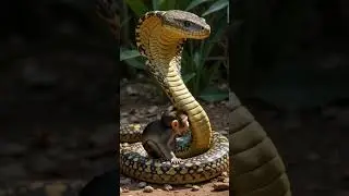 Fearless Monkey Plays with a Deadly King Cobra&mdash;Unbelievable Moment!