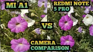 camera comparison note 5 pro vs mi a1| redmi note 5 pro camera review| mi a1 camera review