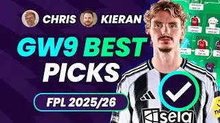 FPL GW9 BEST PICKS | WOLTEMADE📈 MBUEMO🔥 MATETA⬆️ | FPL 25/26