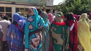 Sudanese welcome at Ad-Damazin for the Vintage Air Rally in 2016. Shared by Inspiration Africa.