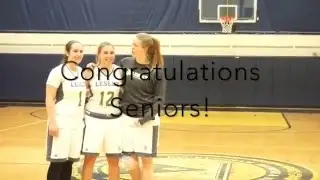 Lesley Women's Basketball Senior Night vs. Baypath College