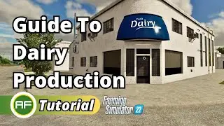 Руководство по производству молочных продуктов в Farming Simulator 22
