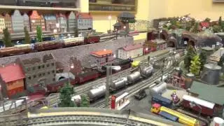 Faszination Märklin Anlage im Stil der 50 / 60 ziger Jahre in Bau.
