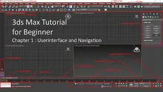 3ds Max Tutorial - Chapter 1 : User Interface, Viewport and Navigation
