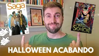 2 lidos: AS EGOC&Ecirc;NTRICAS MALDI&Ccedil;&Otilde;ES DE SOUICHI de Junji Ito e SAGA de Brian K. Vaughan 📚
