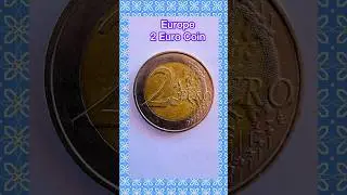 Europe 2 Euro Coin (2018) | Europe Currency || UnitedJoy