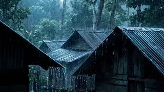 Thunder and Heavy Rain on Tin Roof – Deep Sleep Sounds to Relax Your Mind and Body
