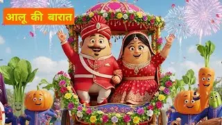 Aalu Ki Barat NEW VERSION! | Kids Hindi | Hindi Cartoon Video | आलू की बारात | PIKOO TV