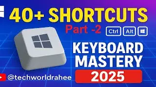 Advance Windows 11/10 Productivity Hacks 🔥 Master Windows Key Shortcuts | Part 2