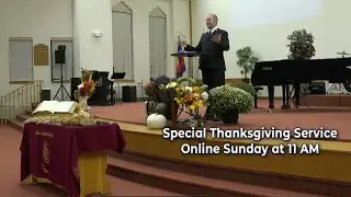 Special Thanksgiving Message - Oshawa Church Online - The Salvation Army