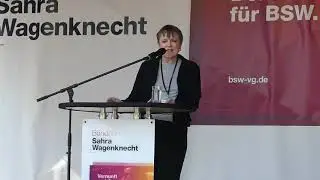 Wagenknecht Partei Europawahl 2024 Ruth Firmenich &uuml;ber Kiesewetter Politik, Ukraine EU Beitritt