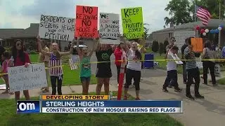 Residents in Sterling Heights are raising concerns of the possibiity of a new Mosque