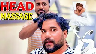 Relaxing Head Massage ASMR | Barber Man Scalp Therapy Session