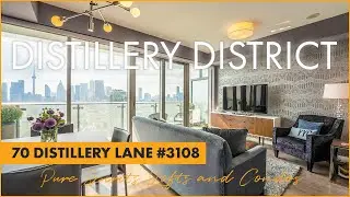 70 Distillery Lane 3108 (Clear Spirit Condos): CN Tower Views in the Distillery District!