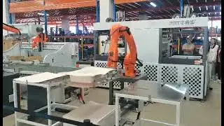 RBT Simplified Version of automatic Vacuum forming machine #luggage #machine  #automation #CNC #plc