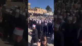 Syrian Druze clerics cross armistice line for pilgrimage to Israel