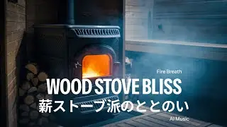 【薪ストーブサウナ専用】Fire Breath - 炎を見つめる528Hz瞑想ピアノ｜ととのう音楽