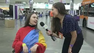 Oksana Kononets Ukrainian Model in a Wheelchair - Abilities Expo 2022