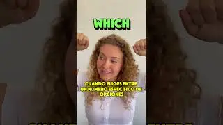 What vs. Which #ingl&eacute;sf&aacute;cil #clasesingles #ingl&eacute;sparahispanos #aprenderingles