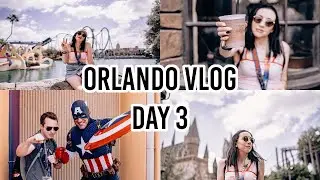 Orlando Florida Vlog Day 3: Islands Of Adventure & HHN29