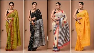 Chanderi Silk Saree | Free Shipping | Handloom Pure Silk Saree #shopnow 