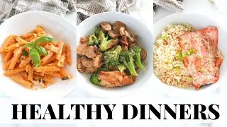 QUICK Healthy Dinner Recipes: tasty, easy, gluten free meals