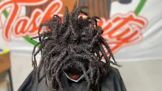 How to combine locs into Wicks, Bonks, Trunks, thicker locs w/ Tashuanity3LT (64 to 8)