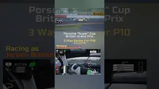 3 Way Battle #assettocorsacompetizione #acc #assettocorsa #racing #youtubeshorts #shorts #simracing