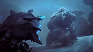 Monster Hunter Wilds - Alpha Guma Boss Fight & Cutscenes Sword and Shield