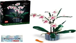 LEGO Icons Orchid Artificial Plant Building Set with Flowers Home D&eacute;cor Gift Review