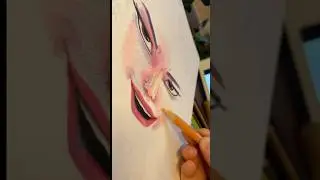 Rumi - KPop Demon Hunters Prismacolor drawing