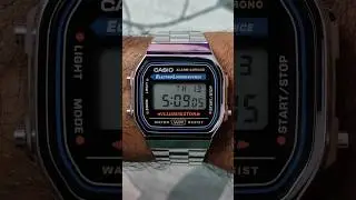 Casio A158 and Casio A168 Wrist Roll #casio #casioa168