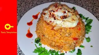 Nasi Goreng | Indonesian Fried Rice | Restaurant Style | Tasty Temptation | Easy Recipe