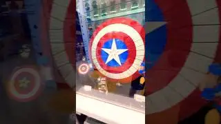 LEGO Captain America's Shield #lego #captainamericashield #captainamerica