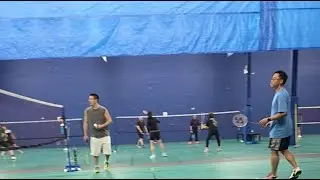 GROUP DROP-IN BADMINTON AT OBA WITH LONG LOST PARTNER