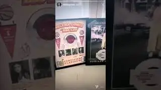Selena Gomez Plaques Of Platinum Singles Awards From Interscope Records