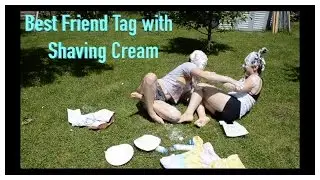 BEST FRIEND SHAVING CREAM CHALLENGE