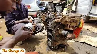 MAZDA BONGO ENGINE REBUILD || OVERHAUL FULL PROCESS  100%