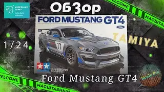 Новинка от Tamiya - Ford Mustang GT4 1/24.