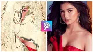 How to edit PAPER TORN SKETCH effect | Picsart Tutorial | Picsart Editing | Picsart PH