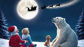 Boys Christmas Nursery Kids Room Holiday Frame TV Art &ndash; FREE Preview! 👦