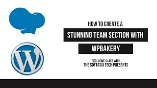 How to Create a Stunning Team Section With WPBakery in WordPress | WordPress 2021 #WPBakery