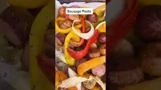 Sausage Pasta with Andrea  #foodtoktv  #foodie  #pasta