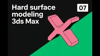 Create a Realistic Hard Surface Model in 3ds Max | 3D Design Tutorial Ep07