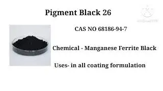 Pigment black  Uses in coating formulation | Paint formulation | Black colorants | Carbon black |